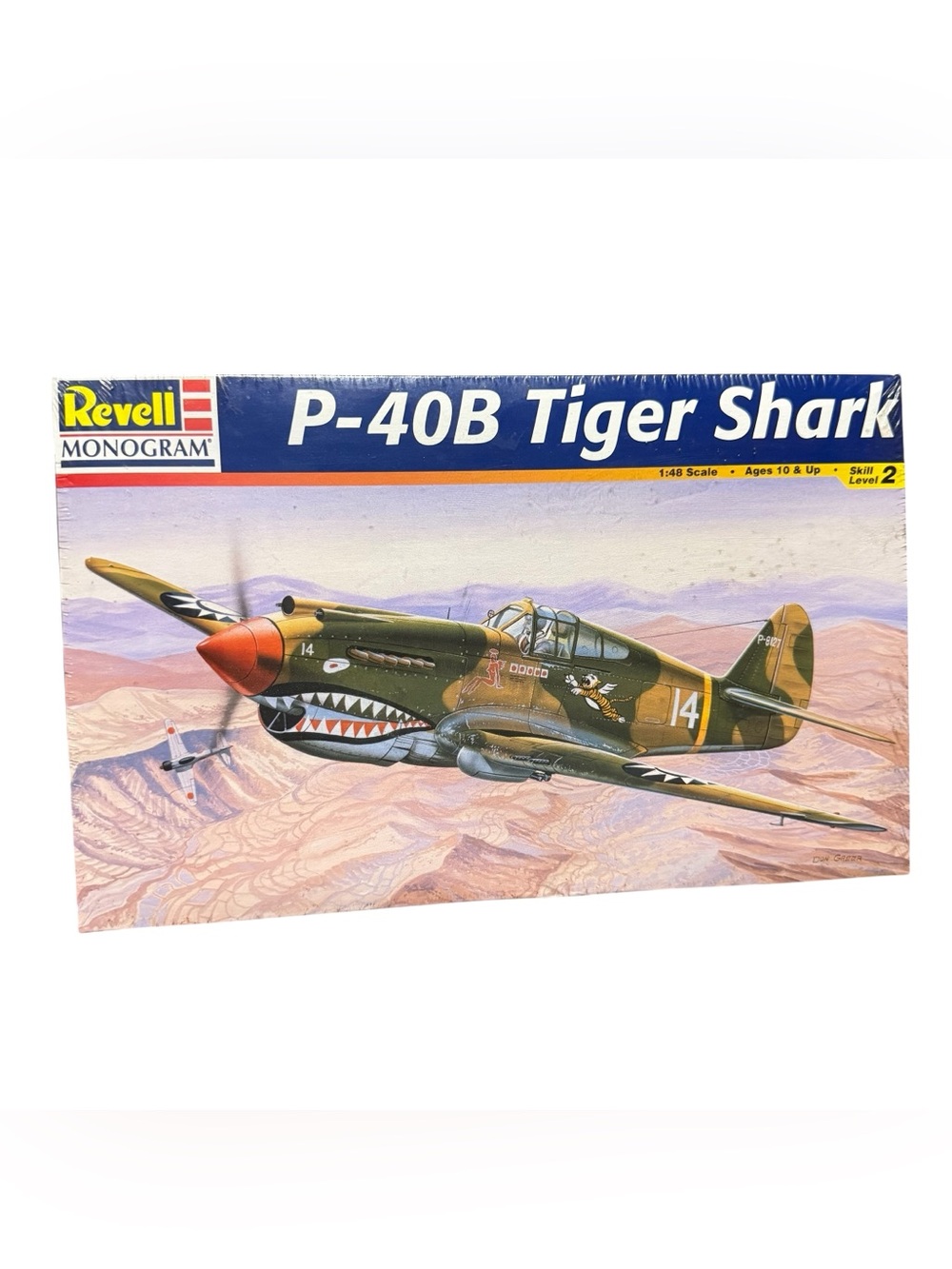 Revell 1:48 P-40B Tiger Shark Plane Fighter Model Kit 85-5209 Factory Sealed